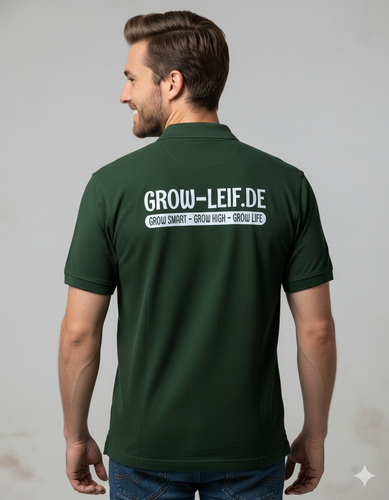 GROW-LEIF.DE Polo-Shirt Grün