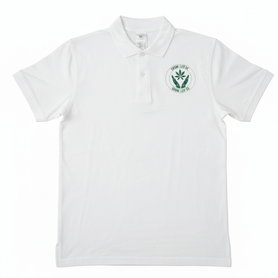 GROW-LEIF.DE Polo-Shirt Weiß