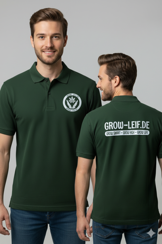 GROW-LEIF.DE Polo-Shirt Grün