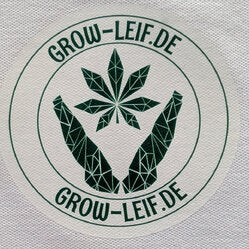 GROW-LEIF.DE Polo-Shirt Weiß